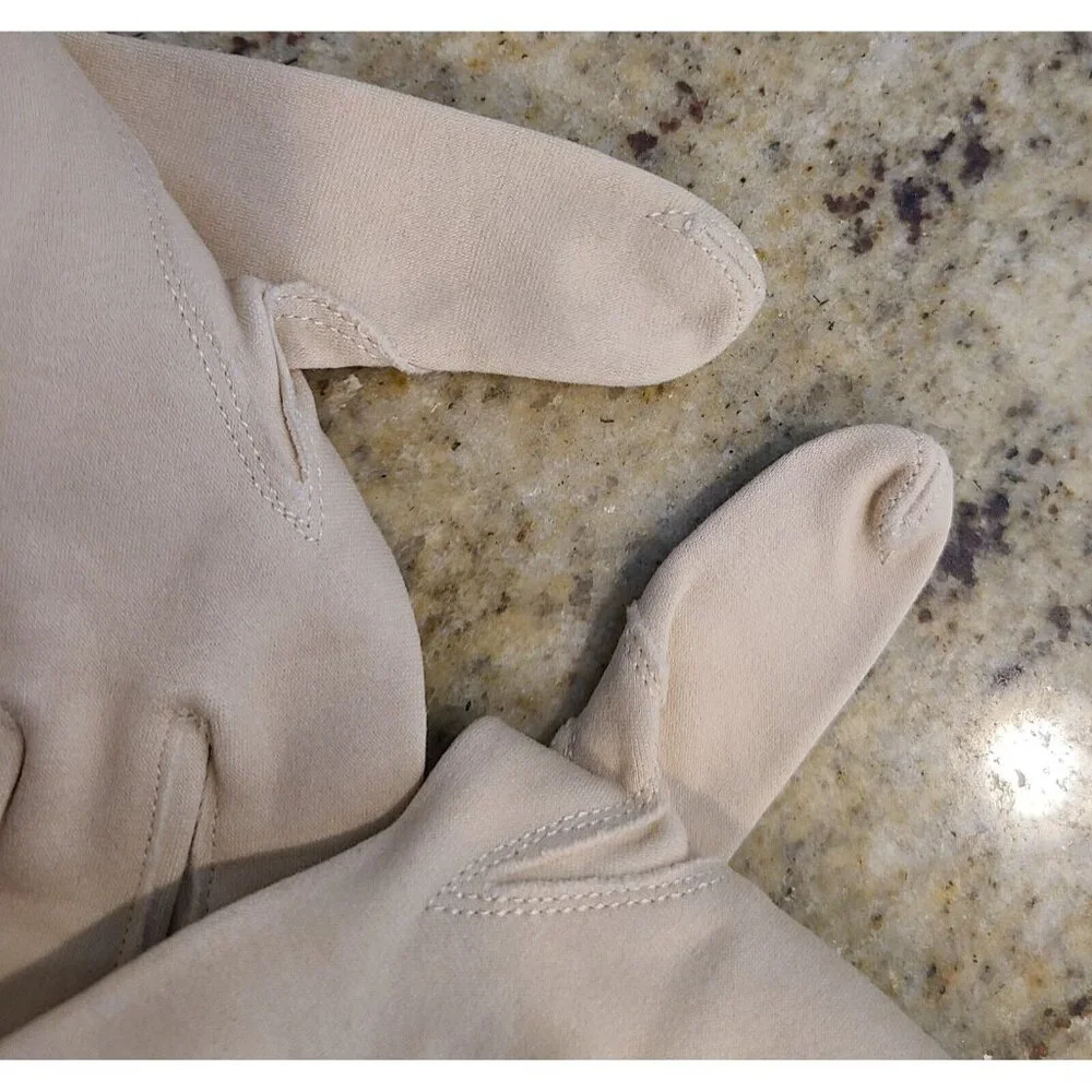 Vintage Womens Size XS-S 6 Beige Cotton Formal 7